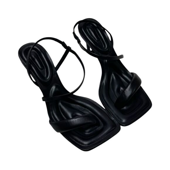 RARE JACQUEMUS Les Limone Sandals in Black - Picture 6 of 9